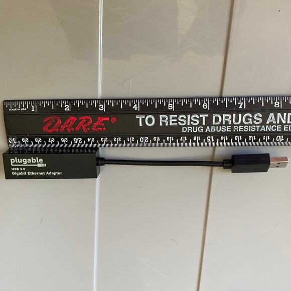 Plugable USB 3 - E1000 Usb-A To Gigabit Ethernet Adapter USB3-E1000 USED - Picture 7 of 7